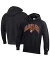 Champion Men's Black Oklahoma State Cowboys Vault Late Night Reverse Weave Pullover Hoodie In Black