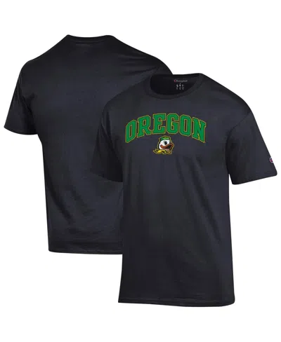Champion Men's Black Oregon Ducks Arched Logo T-shirt