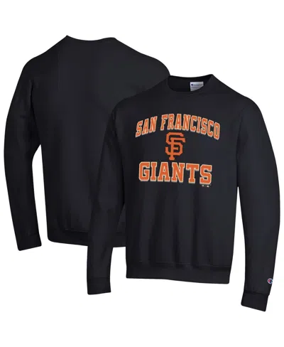 Champion Men's Black San Francisco Giants Heart Soul Powerblend Sweatshirt