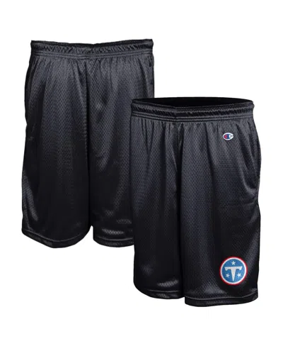 Champion Men's Black Tennessee Titans Classic Mesh Shorts