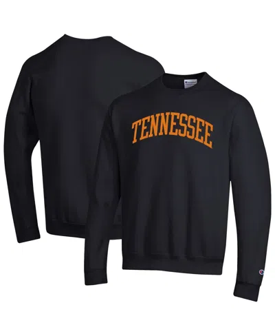 Champion Men's Black Tennessee Volunteers Basic Arch Fleece Pullover Sweatshirt