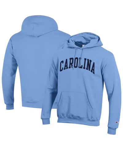 Champion Men's Carolina Blue North Carolina Tar Heels Basic Arch Fleece Pullover Hoodie Sweatshirt