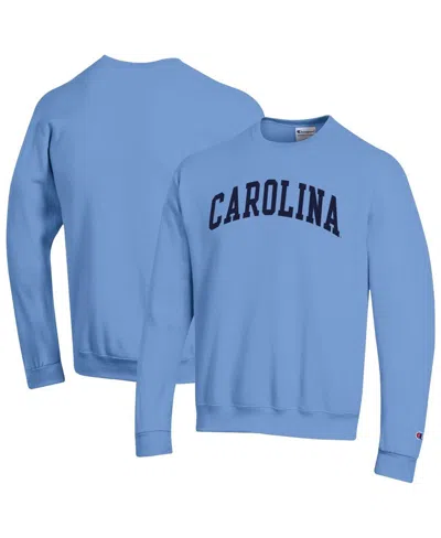 Champion Men's Carolina Blue North Carolina Tar Heels Basic Arch Fleece Pullover Sweatshirt