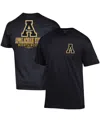 Champion Men's  Black Appalachian State Mountaineers Stack 2-hit T-shirt In Black