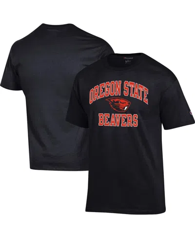 Champion Men's  Black Oregon State Beavers High Motor T-shirt