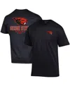 Champion Men's  Black Oregon State Beavers Stack 2-hit T-shirt In Black