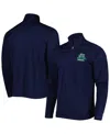 Champion Men's  Navy Notre Dame Fighting Irish Textured Quarter-zip Jacket In Navy
