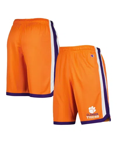 Champion Orange Clemson Tigers Basketball Shorts