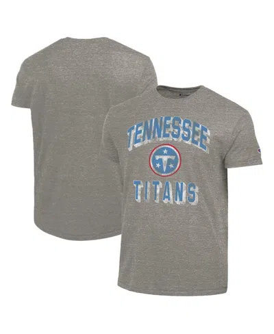 Champion Charcoal Tennessee Titans Ultimate Tri-blend T-shirt In Gray