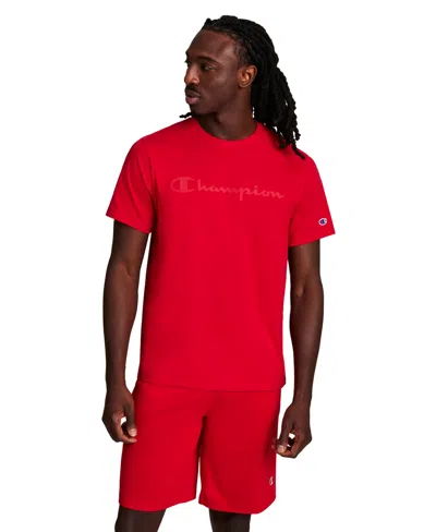 Champion Classic T-shirt, C Logo In Red