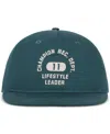 Champion Men's Cotton Graphic Rec Dept Snap-back Cap In Green