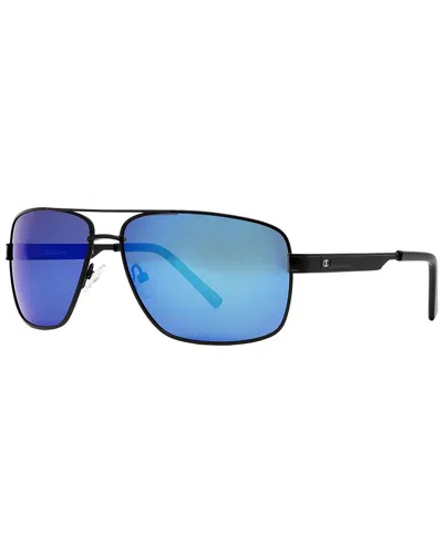 Champion Men's Cu5131 62mm Polarized Sunglasses In Black