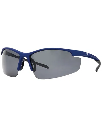 Champion Men's Cu5141 78mm Polarized Sunglasses In Blue