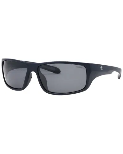 Champion Men's Cu6016 59mm Polarized Sunglasses In Blue