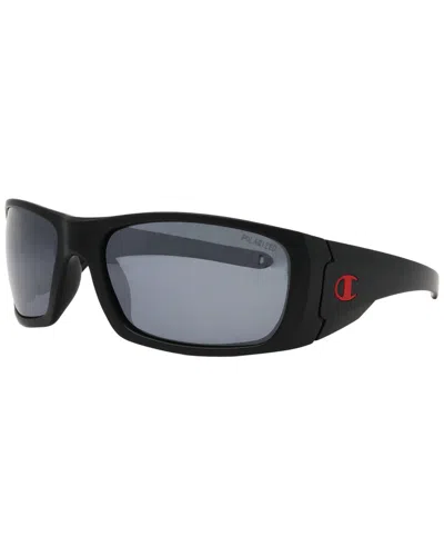 Champion Men's Cugrit 66mm Polarized Sunglasses In Black