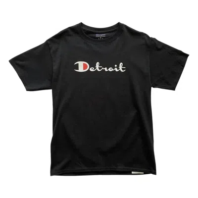 Champion Men's Detroit T-shirt In Black