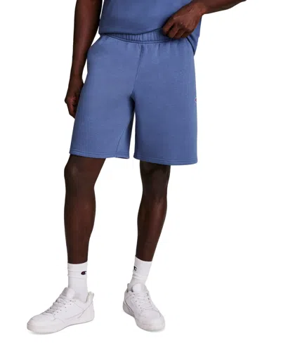 Champion Men's Fleece 10" Shorts In Blue