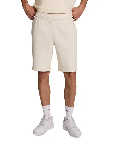 Champion Men's Fleece 10" Shorts In White
