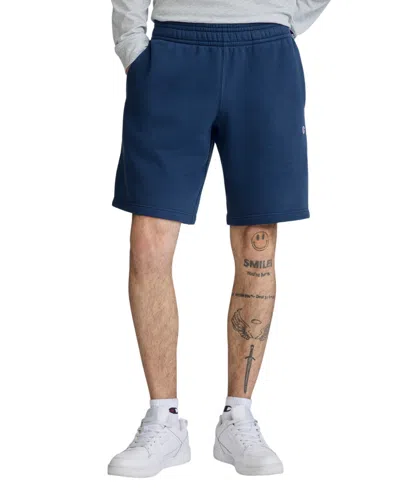 Champion Men's Fleece 10" Shorts In Blue