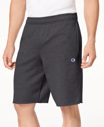 Champion Men's Fleece 10" Shorts In Gray