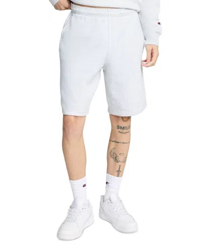 Champion 10" Powerblend Fleece Short In White