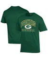 Champion Men's Forest Green Bay Packers Helmet T-shirt In Green