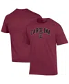 Champion Men's Garnet South Carolina Gamecocks Arch Over Logo T-shirt In Garnet