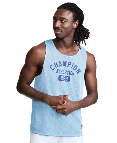 Champion Men's Gridiron Reversible Crewneck Tank Top In Multi