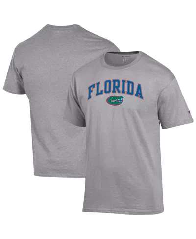 Champion Men's Heather Gray Florida Gators Arched Logo T-shirt