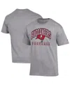 Champion Men's Heather Gray Tampa Bay Buccaneers Football T-shirt In Gray