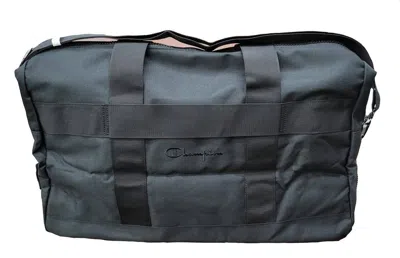 Champion Men's Lifeline Duffel Bag In Black In Blue
