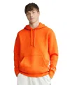 Champion Men's Logo Graphic Pullover Hoodie In Orange