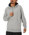 Champion Men's Logo Graphic Pullover Hoodie In Oxford Gray