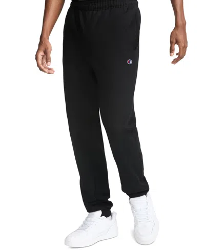 Champion Men's Midweight Regular-fit Fleece Joggers Pants In Black