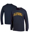 Champion Men's Navy Cal Bears Basic Arch T-shirt In Blue