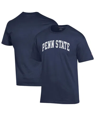 Champion Men's Navy Penn State Nittany Lions Basic Arch T-shirt In Blue