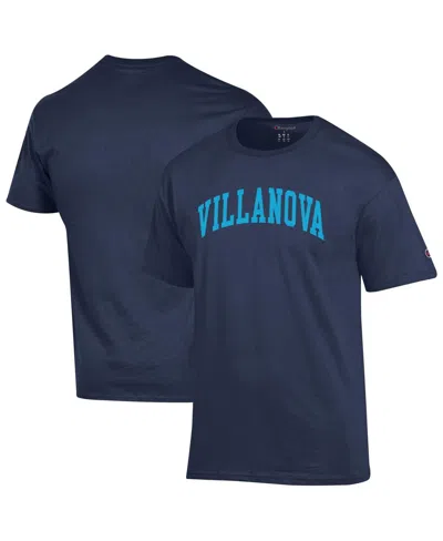 Champion Men's Navy Villanova Wildcats Basic Arch T-shirt In Blue