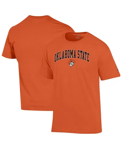 Champion Men's Orange Oklahoma State Cowboys Arch Over Logo T-shirt