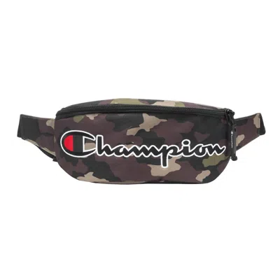 Champion Men's Prime Waist Bag In Woodland Camo