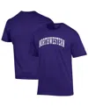 Champion Men's Purple Northwestern Wildcats Basic Arch T-shirt In Purple