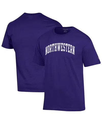 Champion Men's Purple Northwestern Wildcats Basic Arch T-shirt