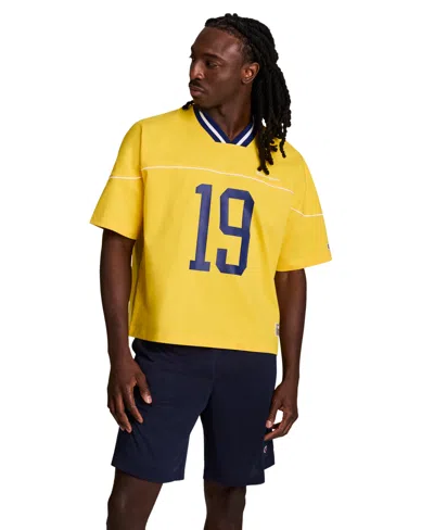 Champion Gridiron Football Jersey, Script Logo In Yellow