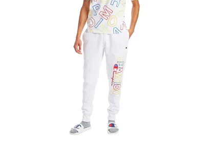 Champion Men's Reverse Weave Joggers Men's Clothing White-p3700: Sm One Size