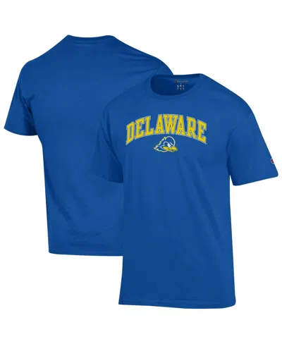 Champion Men's Royal Delaware Fightin' Blue Hens Arch Over Logo T-shirt