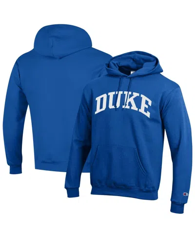 Champion Royal Duke Blue Devils Basic Arch Fleece Pullover Hoodie