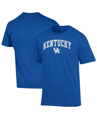 Champion Men's Royal Kentucky Wildcats Arch Over Logo T-shirt