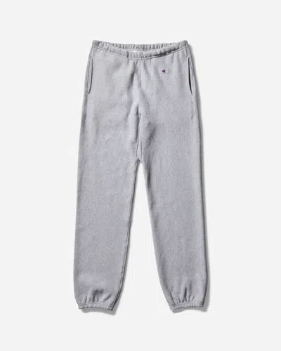 Champion Men S Made In Usa Reverse Weave Joggers Oxford Gray In Grey