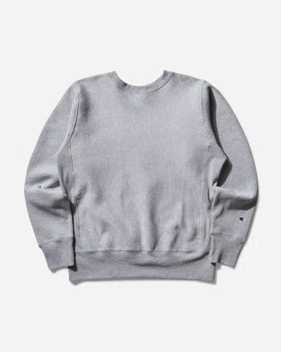 Champion Men S Reverse Weave Relaxed Sweatshirt Oxford Gray In Grey