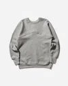 Champion Men S True To Archives Rabart Crewneck Sweatshirt Silver In Grey