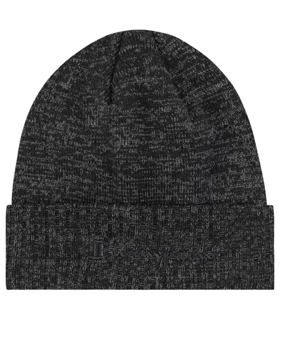 Champion Men's Script Cuff Beanie In Gray